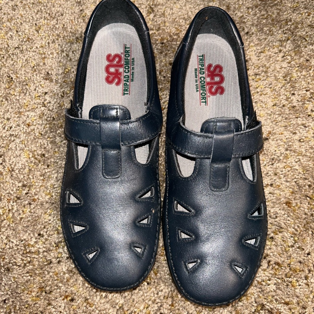 SAS Navy Blue Maryjanes